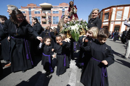 Procesión del Santo Potajero en La Bañeza. RAMIRO