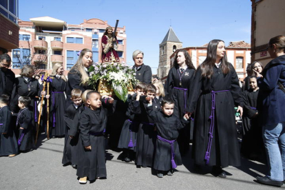 Procesión del Santo Potajero en La Bañeza. RAMIRO