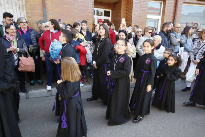 Procesión del Santo Potajero en La Bañeza. RAMIRO