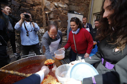 Procesión del Santo Potajero en La Bañeza. RAMIRO