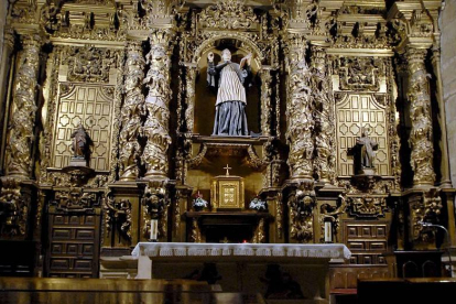 Capilla de Santo Martino, donde se perpetró el robo del crucifijo