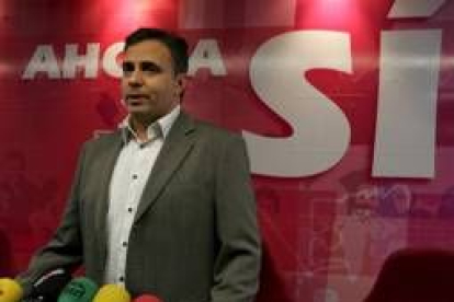 Joaquín Otero, que será reelegido mañana secretario general de la Unión del Pueblo Leonés