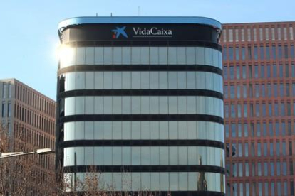 Vista de la sede en Barcelona de VidaCaixa-Adeslas.