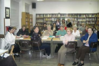 Imagen de archivo de la celebración de un taller para mujeres mayores