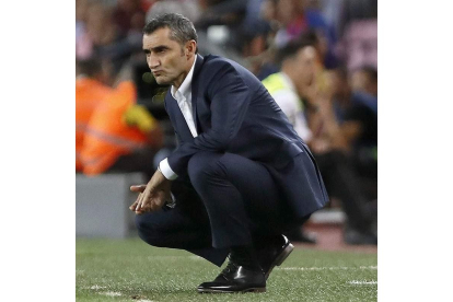 Ernesto Valverde se presenta en el Reino de León sin confianzas y con un equipo de garantías. A. DALMAU