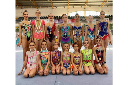 El Ritmo cosechó un buen número de medallas en el Provincial. DL