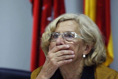 La alcaldesa de Madrid, Manuela Carmena.