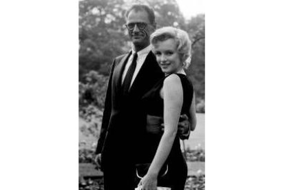 Arthur Miller y Marilyn Monroe, durante su época de casados