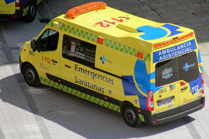Ambulancia del Servicio de Emergencias 112.