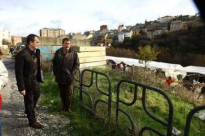 El mirador sobre el Sil se construirá cerca de la antigua calleja del Río, con vistas también al cas