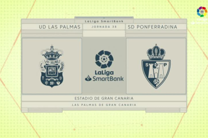 VIDEO: Resumen Goles - Las Palmas - Ponferradina - Jornada 38 - La Liga SmartBank
