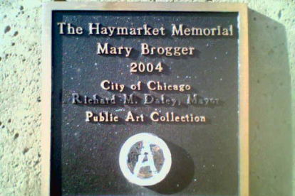 Placa en Highmarket Memorial