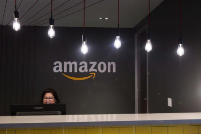 Las oficinas de Amazon, la empresa tecnológica líder en ventas por internet.