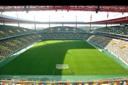 Estadio Municipal de Aveiro, en el centro de Portugal, 31.000 espectadores.