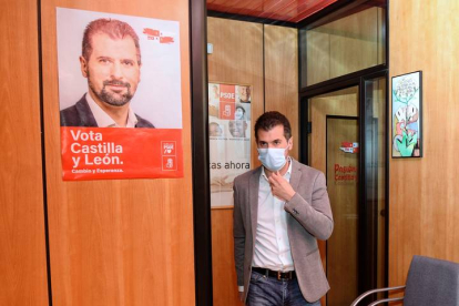 El secretario general del PSOE en Castilla y León, Luis Tudanca. NACHO GALLEGO