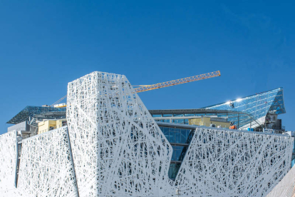 El pabellón italiano en la Expo de Milán, cuya cúpula ha sido realizada con vidrio de Tvitec