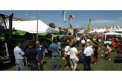 Imagen de archivo de la Feria Multisectorial y Agroalimentaria de Santa María del Páramo. MEDINA