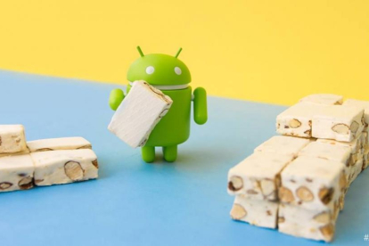 Imagen promocional de Android 7.0 Nougat.