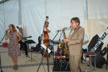 El Quinteto Cova Villegas, que abrió el  Villamajazz.