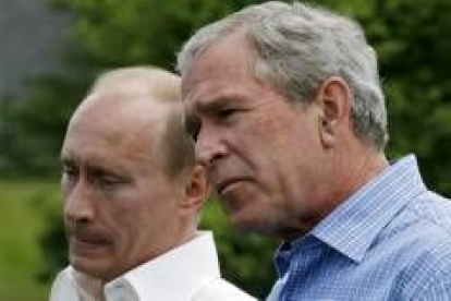 Tanto Putin como Bush buscaron de todas las formas posibles no evidenciar sus diferencias