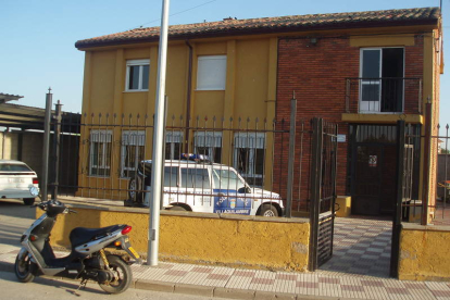 Instalaciones del cuartel de la Policía Local de Villaquilambre en Villarrodrigo.