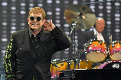 El músico británico Elton John. WAEL HAMZEH