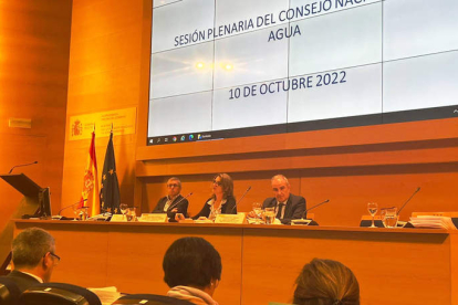 El Consejo Nacional del Agua se reunió ayer en Madrid. DL