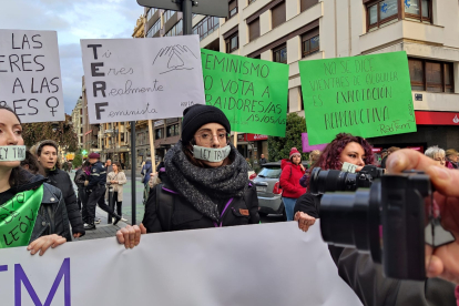 Manifestación del Movimiento Feminista por el 8-M. J NOTARIO