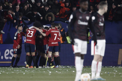 Abde hizo el único gol del partido frente al Athletic Club. JESÚS DIGES