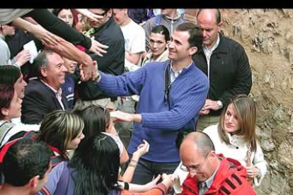 De Cuenca, pasaron a Albarracín, donde recibieron el cariño de sus habitantes.