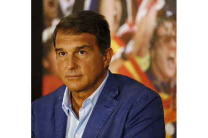 El expresidente del Barcelona, Joan Laporta.