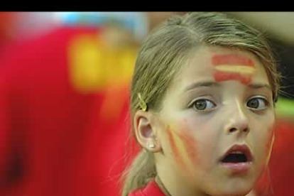 Hasta los más pequeños aprenden a cantar goles de la selección. Y que sean muchos más.