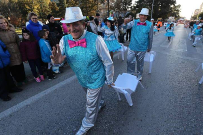 Lección de Humor se alzó con el primer premio en grupos de más de 25 personas. Foto: L. de la Mata.