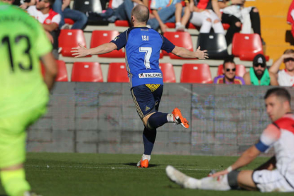 Isi marcó su primer gol de la temporada. L. DE LA MATA