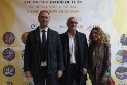 Acto de entrega del Premio Diario de León al Desarrrollo Social y los Valores Humanos. FERNANDO OTERO