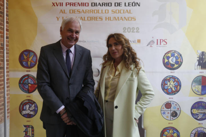 Acto de entrega del Premio Diario de León al Desarrrollo Social y los Valores Humanos. FERNANDO OTERO