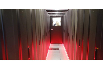 Instalaciones del supercomputador Caléndula en el campus de Vegazana. ramiro