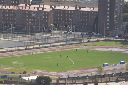 Vista de las instalaciones deportivas de Ponferrada. L. DE LA MATA