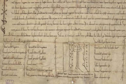 El documento más antiguo del Archivo de la Nobleza. AN