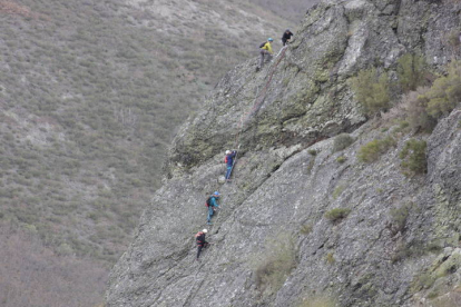 La escalera volada. CAMPOS