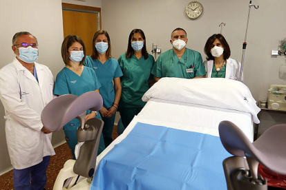 El equipo de Obstetricia y Ginecología del Centro Ginecológico de León HM San Francisco. MARCIANO PÉREZ