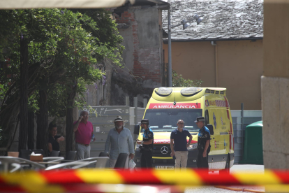 Un incendio se ha originado en una freidora de un restaurante de Ponferrada. ANA F. BARREDO