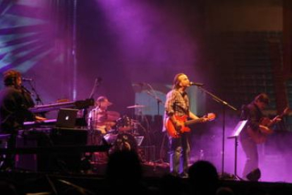 Imagen del concierto que Los Secretos ofreció en el León Arena el pasado mes de julio.