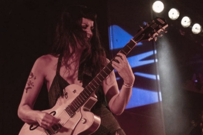 La guitarrista de ascendencia leonesa Laura del Amo. DL