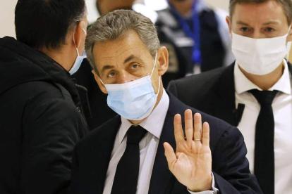 El expresidente francés, Nicolás Sarkozy. YOAN VALAT