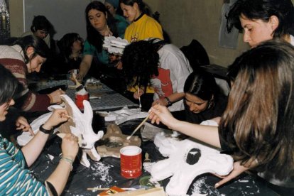 Los talleres de manualidades del programa ‘es.pabila’. DL