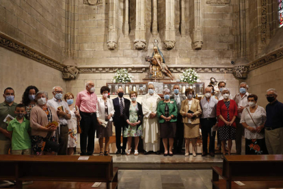 Matrimonios en la capilla Virgen del Camino. FERNANDO OTERO