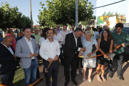 Inauguración de la feria de la cerveza en Carrizo de la Ribera. JESÚS F.SALVADORES