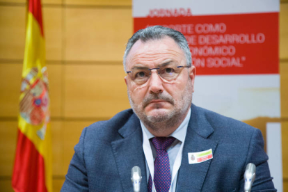 El presidente de la Diputación de León, Eduardo Morán. DL