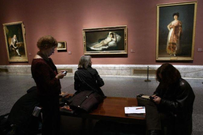 Cuadros de Goya en el Museo del Prado.